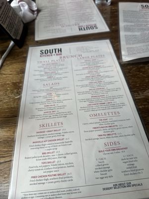 Menu photo 4 South Kitchen + Bar Athens, GA