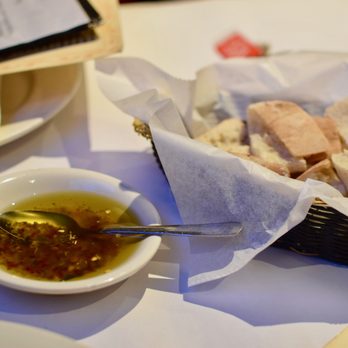 Patrizia's - Williamsburg - this olive oil is sooooo addicting - Pizza Near Me - Brooklyn, New York