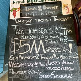 Libby's Mexican restaurant is back!!! And just as delicious as you remembered!