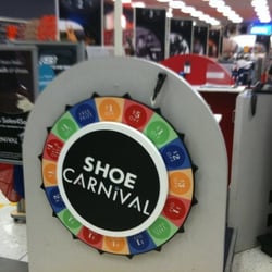 Shoe Carnival - Spin the wheel when they do games and contests!