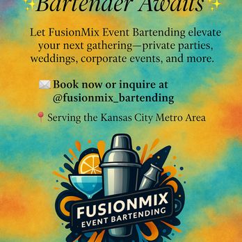 FusionMix Event Bartending - Bartenders Near Me - Overland Park, Kansas FusionMix Event Bartending - Bartenders Near Me - Overland Park, Kansas