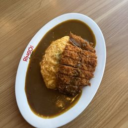 Pork cutlet omelet curry Pork cutlet omelet curry