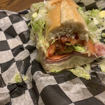Palmetto Subs - a sandwich with lettuce and bacon - Sandwiches Near Me - Florence, South Carolina Palmetto Subs - a sandwich with lettuce and bacon - Sandwiches Near Me - Florence, South Carolina