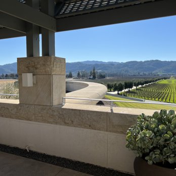 Opus One Winery - Balcony - Wineries Near Me - Oakville, California