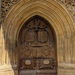 Bath Abbey - Abbey front doors