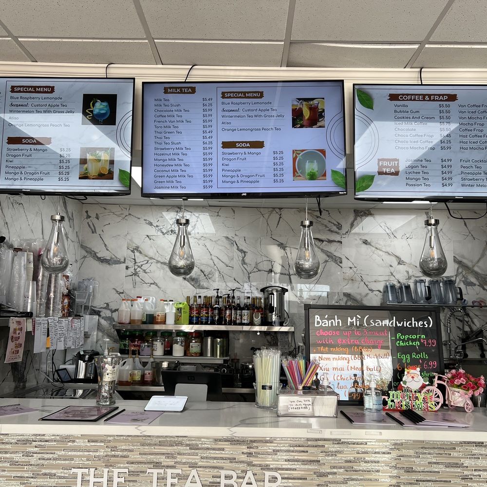 The Tea Bar - Menu and order counter - Bubble Tea Near Me - Houston, Texas The Tea Bar - Menu and order counter - Bubble Tea Near Me - Houston, Texas