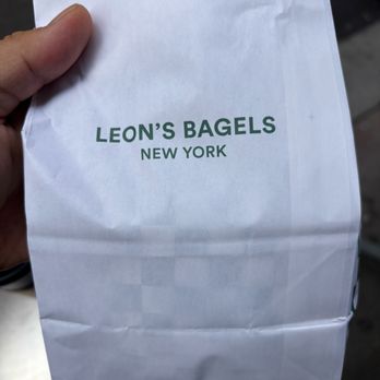 Leon’s Bagels - Leon's bagels bag - Bagels Near Me - New York, New York Leon’s Bagels - Leon's bagels bag - Bagels Near Me - New York, New York