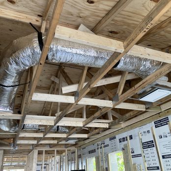 Cool Edge AC & Appliances - Residential new-construction HVAC ductwork installation by Cool Edge AC, showcasing duct routing and installation before drywall. - Heating & Air Conditioning/HVAC Near Me - Land O' Lakes, Florida Cool Edge AC & Appliances - Residential new-construction HVAC ductwork installation by Cool Edge AC, showcasing duct routing and installation before drywall. - Heating & Air Conditioning/HVAC Near Me - Land O' Lakes, Florida
