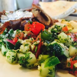 The Tabouleh was fresh and delicious!