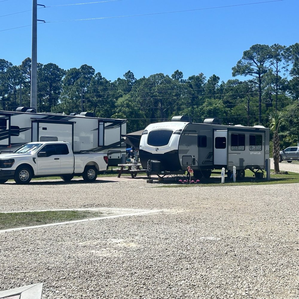 Coastline Rv Resort - Our site 26 - RV Parks Near Me - Eastpoint, Florida