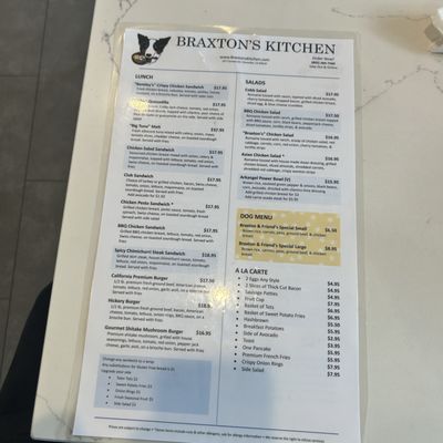 Menu photo 1 Braxton's Kitchen Camarillo, CA