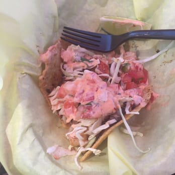 Off The Hook Fish Grill - Lobster taco, good not great. - Seafood Near Me - Whittier, California Off The Hook Fish Grill - Lobster taco, good not great. - Seafood Near Me - Whittier, California