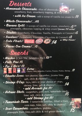 Menu photo 5 Gabby's Snow Cones Rosenberg, TX