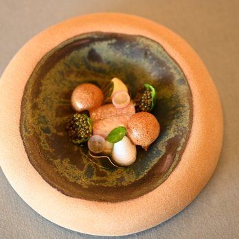 Restaurante Ocean - "Cozido" - Savoy cabbage - imperial caviar - Smoked eel - Signature Cuisine Near Me - Lagoa, 08