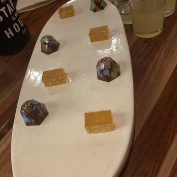 Staplehouse - Miso chocolate and jellies - New American Near Me - Atlanta, Georgia Staplehouse - Miso chocolate and jellies - New American Near Me - Atlanta, Georgia