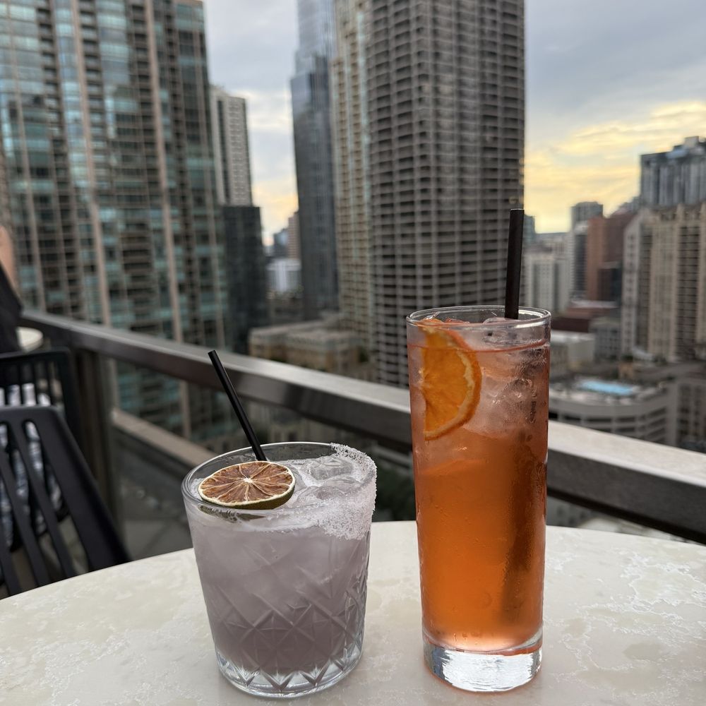 Midnight Margarita and Boss Lady drinks Midnight Margarita and Boss Lady drinks