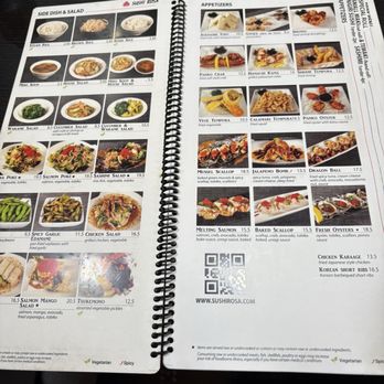 Sushi Rosa - Menu - Sushi Bars Near Me - Santa Rosa, California