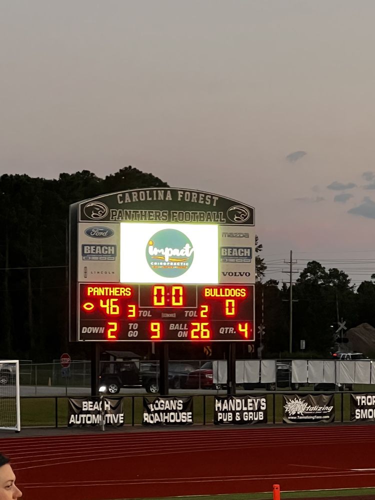 CAROLINA FOREST HIGH SCHOOL Updated August 2024 700 Gardner Lacy Rd