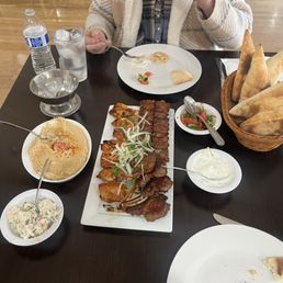 Yummy food platter