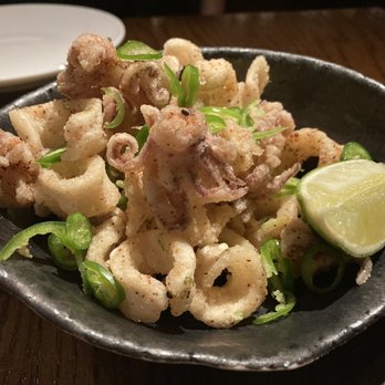 Zuma - Calamari to kick off the omakase - Japanese Near Me - Las Vegas, Nevada