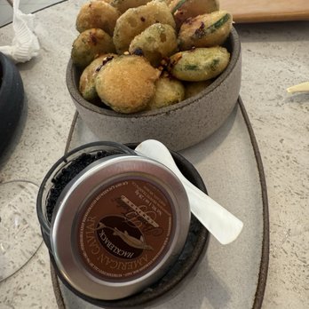 Kaia - Zucchini chips and caviar - Wine Bars Near Me - Boston, Massachusetts Kaia - Zucchini chips and caviar - Wine Bars Near Me - Boston, Massachusetts