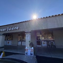 Exterior outside entrance of Bab N Banchan - Front - Torrance, California Exterior outside entrance of Bab N Banchan - Front - Torrance, California