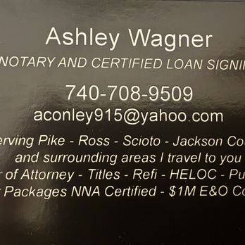 Ashley Wagner Mobile Notary - Notaries Near Me Ashley Wagner Mobile Notary - Notaries Near Me