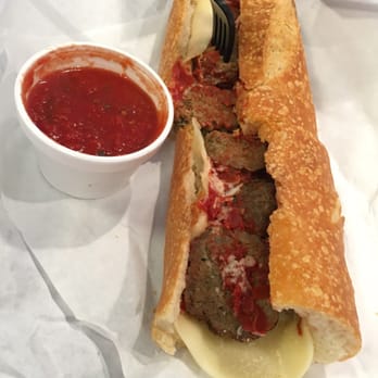 All About the Bread - Large meatball sandwich is fantastic at All About the Bread - Sandwiches Near Me - Los Angeles, California