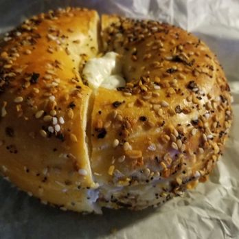 Gotta Getta Bagel - a close up of a bagel - Bagels Near Me - Forest Hills, New York