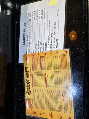 Menu photo 2 The Kickin' Crab Westminster, CA