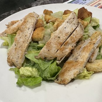 Monmouth Junction Kitchen - Caesar Salad with Grilled Chicken Breast - Diners Near Me - South Brunswick Township, New Jersey