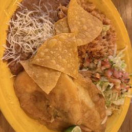 Chili Relleno plate