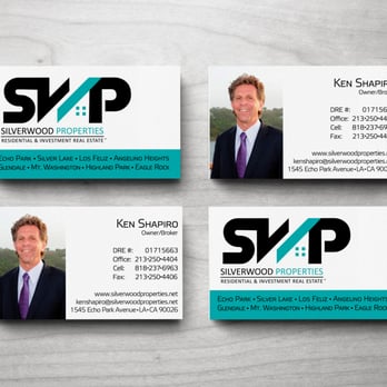 Studio AM - Silverwood Properties: Business card design and printing - Web Design Near Me - Glendale, California