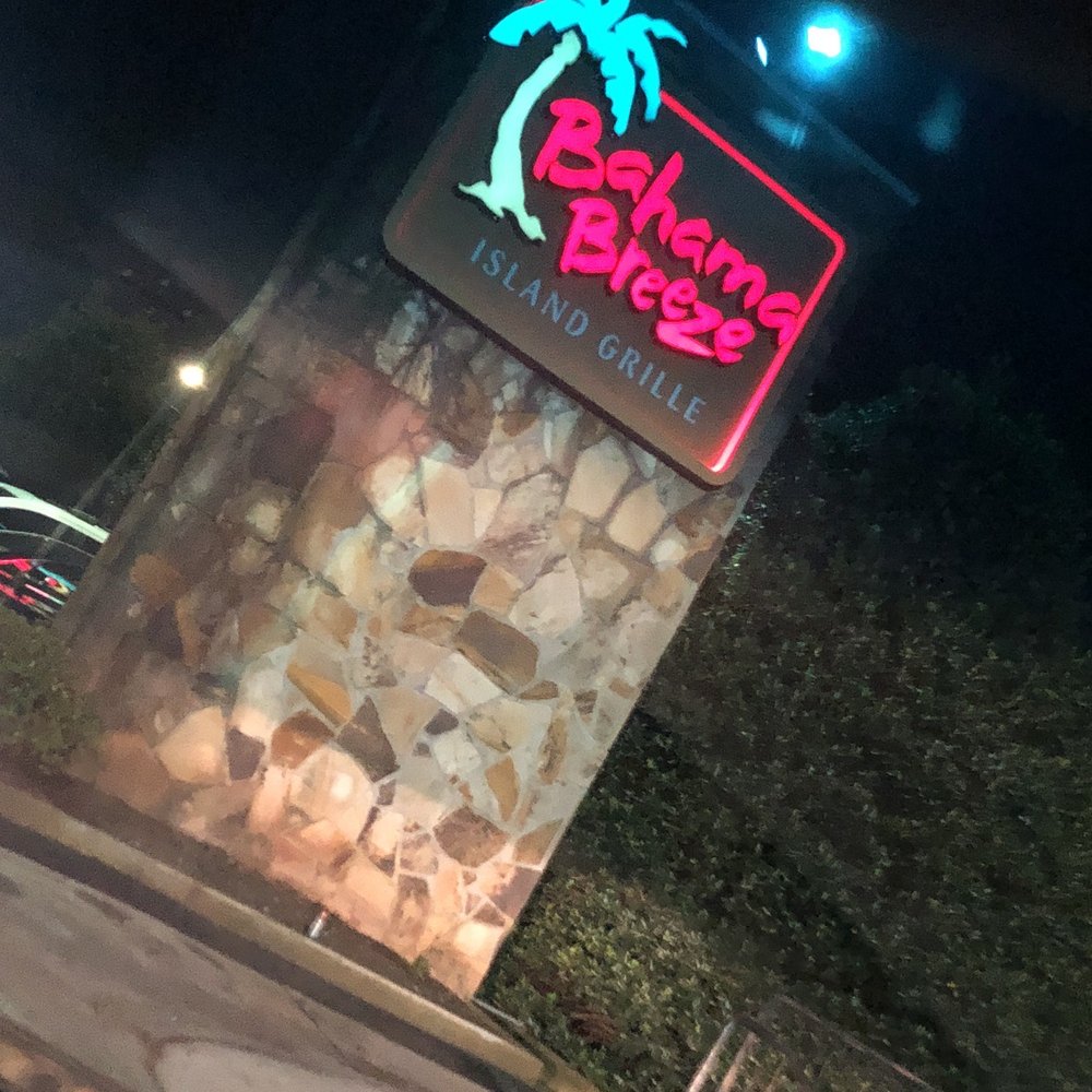 Bahama Breeze - The sign outside - Caribbean Near Me - Duluth, Georgia