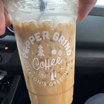 Pepper Grind Coffee - Hazelnut praline latte - Acai Bowls Near Me - El Centro, California