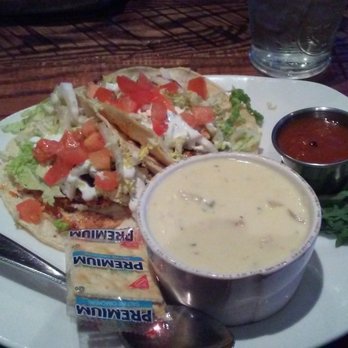 M3 Restaurant - Salmon Tacos...with clam chowder - Italian Near Me - Reno, Nevada