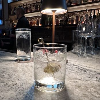 Catherine and Mary's - Grey Goose, one olive! - Italian Near Me - Memphis, Tennessee
