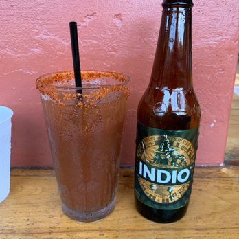Sanchos - Yummy Michelada with Indio beer - Cocktail Bars Near Me - San Antonio, Texas