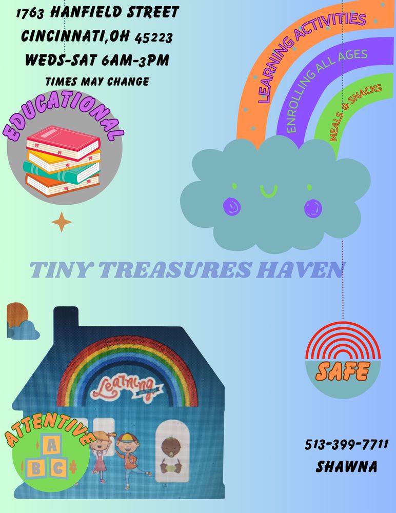 Tiny Treasures Haven - childcare center in Cincinnati, OH