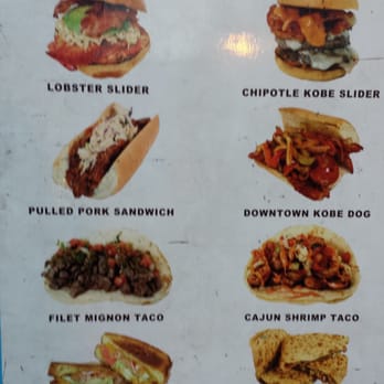 Street Kitchen - A few menu items - Food Trucks Near Me