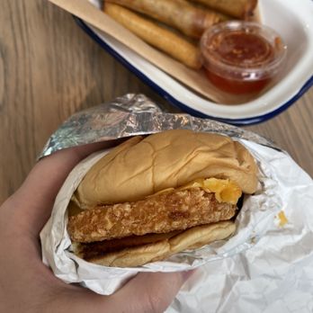 Kasama - Breakfast sandwich and lumpia - Filipino Near Me - Chicago, Illinois