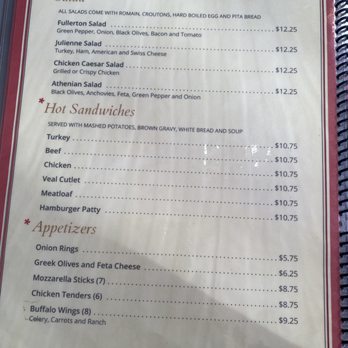 Fullerton Restaurant - Menu - Diners Near Me - Chicago, Illinois