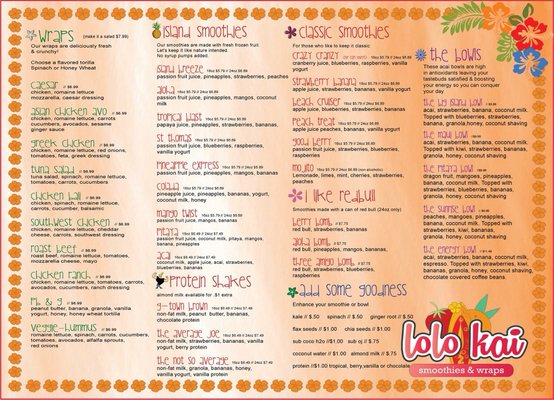 Menu photo 5 Lolo Kai Galveston, TX Menu photo 5 Lolo Kai Galveston, TX