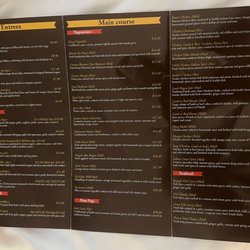 Essence of North India - Menu page 2