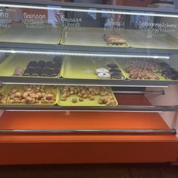 Town Donuts and Breakfast - Donut case