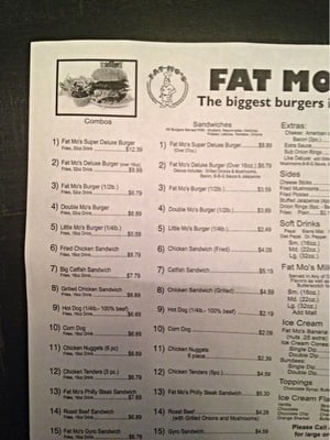Menu photo 5 Fat Mo's Nashville, TN