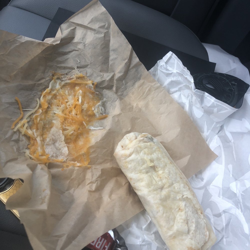 Taco Bell - Grilled cheese burrito, cheese barely "grilled" every single piece stuck to the wrapper. - Fast Food Near Me - Gonzales, California Taco Bell - Grilled cheese burrito, cheese barely "grilled" every single piece stuck to the wrapper. - Fast Food Near Me - Gonzales, California
