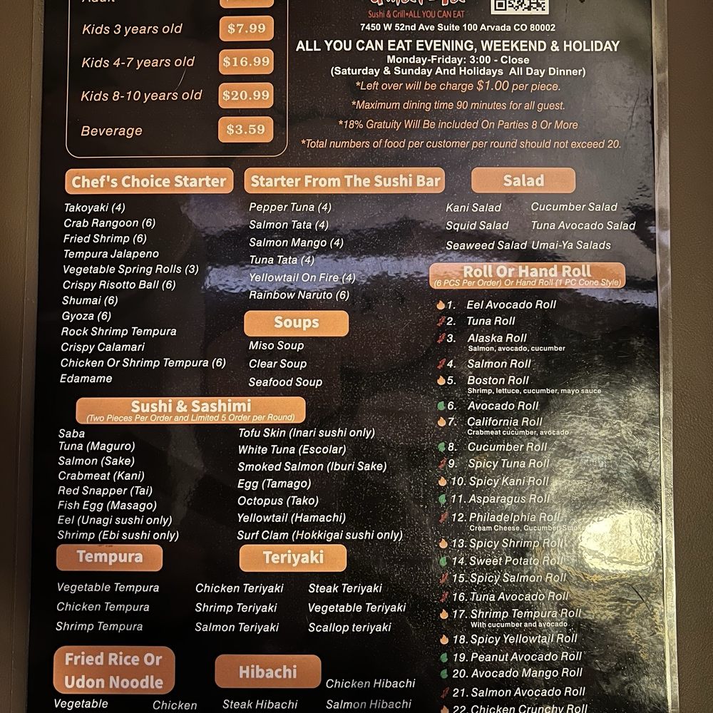 Umai Ya - Sushi Bars Near Me - Arvada, Colorado Umai Ya - Sushi Bars Near Me - Arvada, Colorado