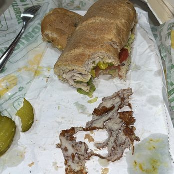 Subway - What is this, the skin of the turkey?? - Sandwiches Near Me - Rex, Georgia