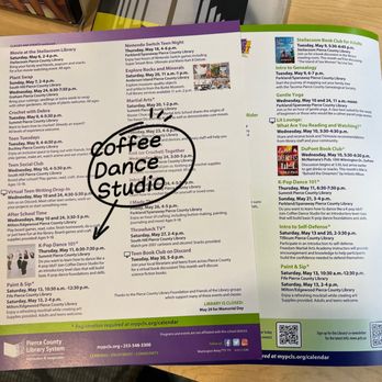 Coffee Dance Studio - Collaborate with Pierce County Library System for Teens K-pop Dance Program - Dance Schools Near Me - Bellevue, Washington Coffee Dance Studio - Collaborate with Pierce County Library System for Teens K-pop Dance Program - Dance Schools Near Me - Bellevue, Washington